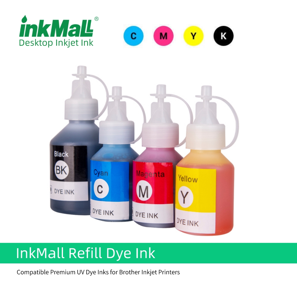 Dye inks for Brother T series Printer