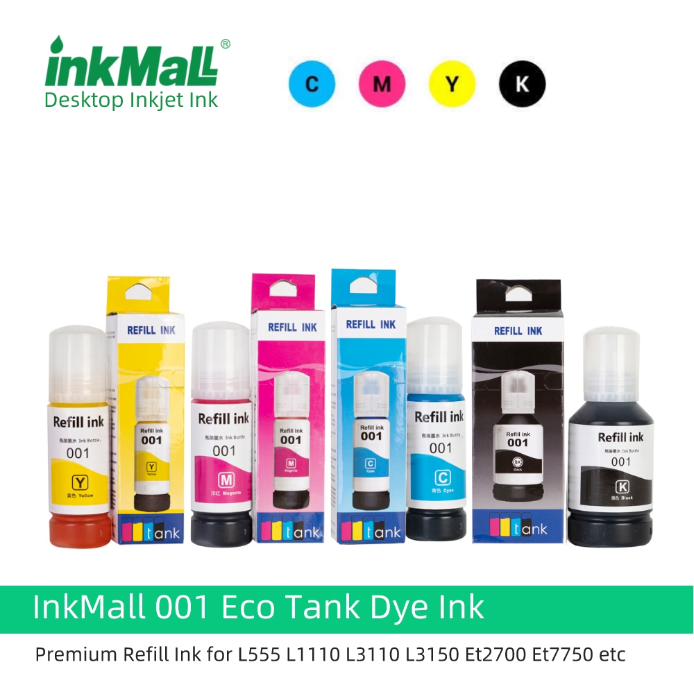 001 Tinta colorante OEM EcoTank