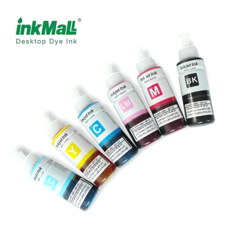 Dye inks for Epson T series desktop printer